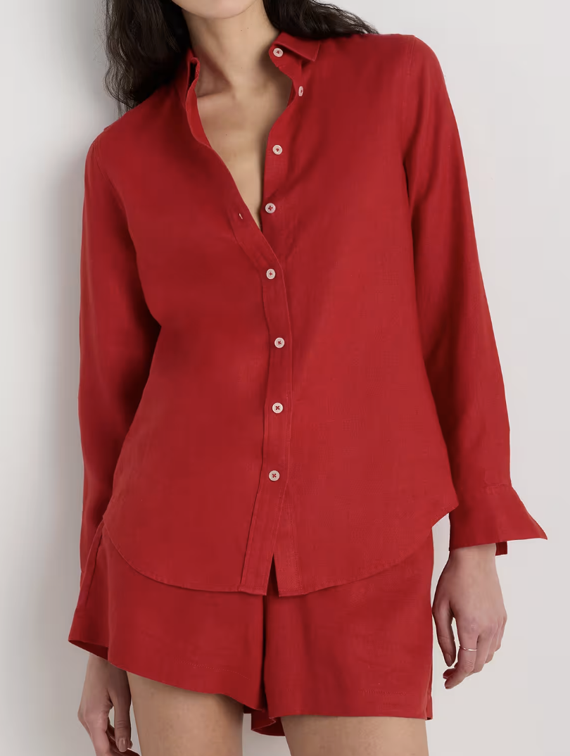 Quince, 100% European Linen Shirt