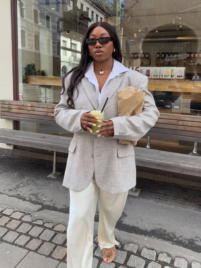 @nnenaechem petite wide leg trousers