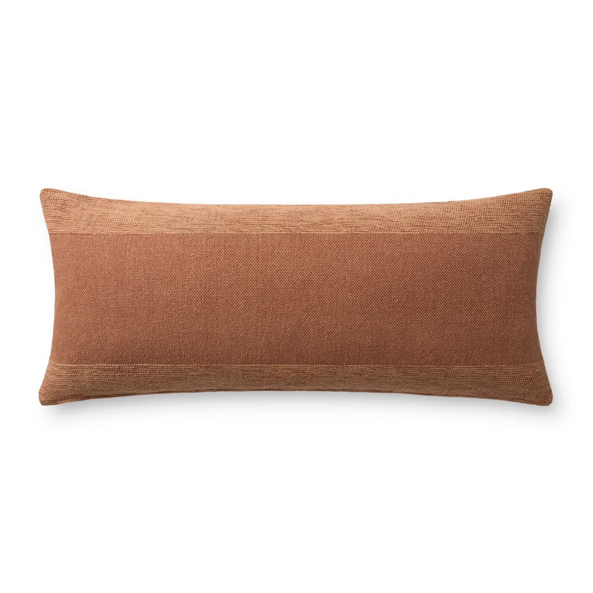 Terracotta throw pillow
