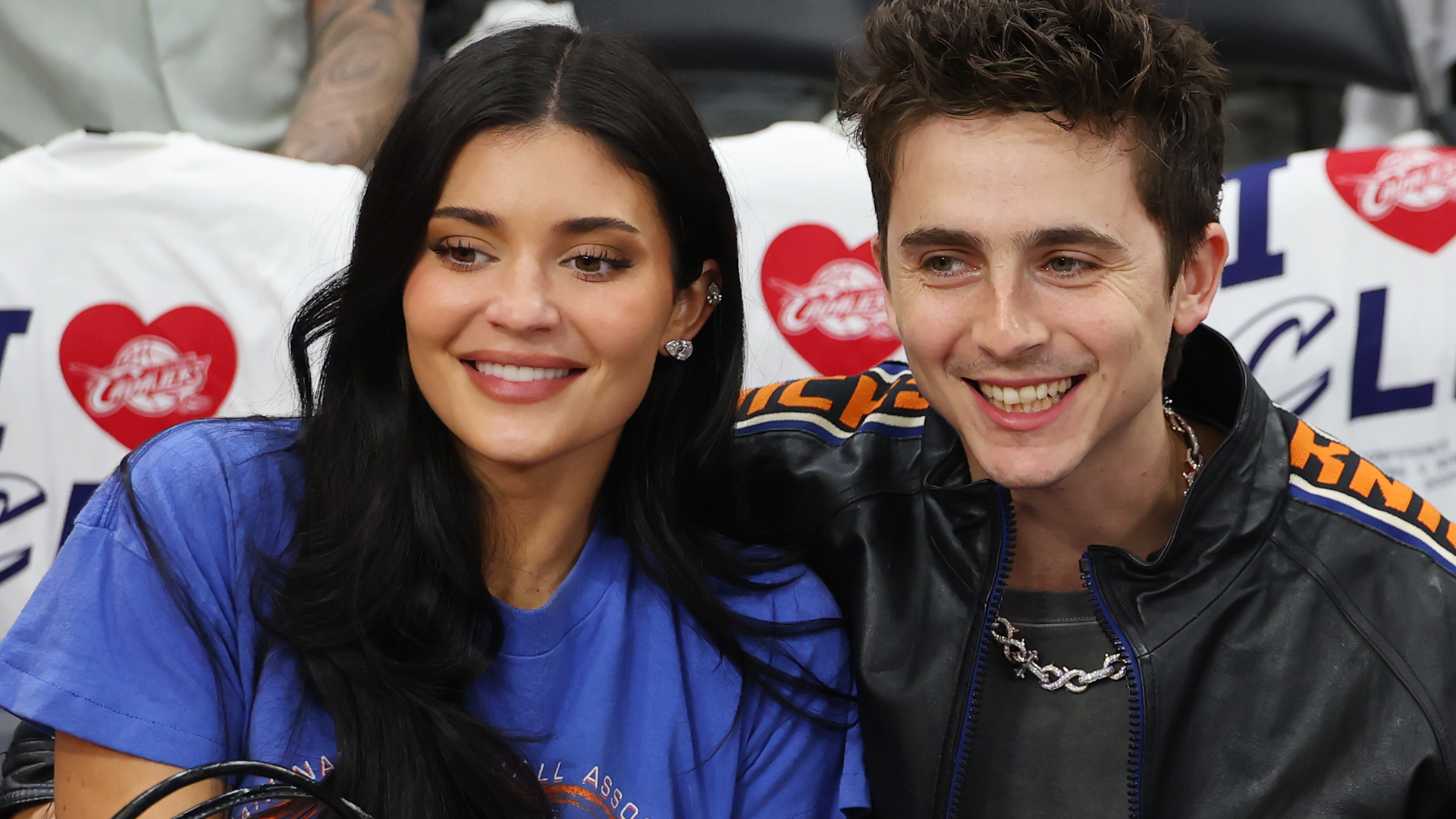 Kylie Jenner attended the Knicks vs. Cavs game 4 with a croc Chanel It Bag