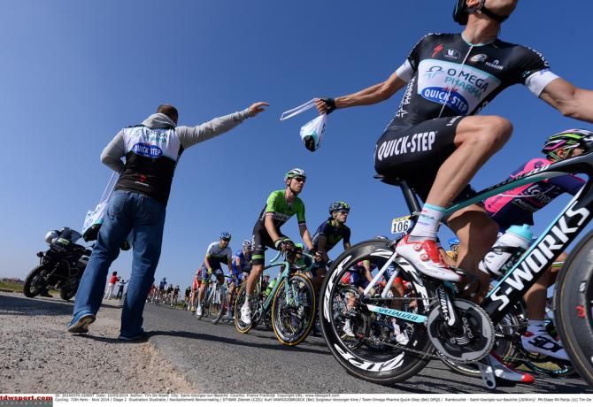 Passing through the feedzone