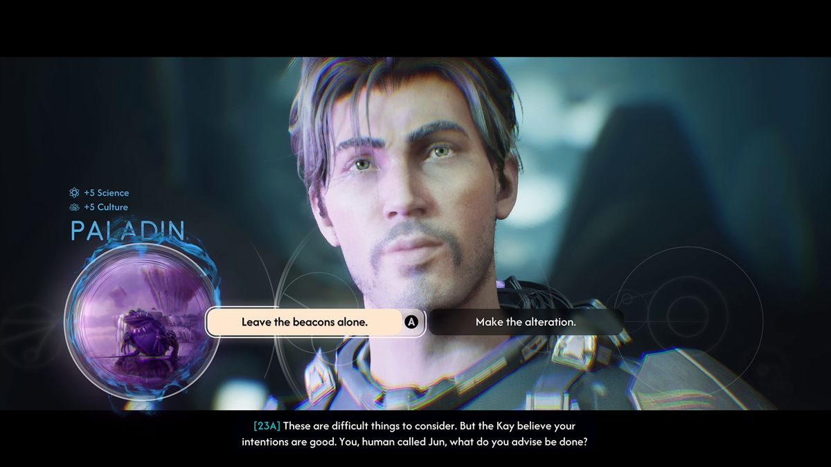 Screenshot from the 2027 sci-fi game