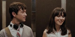 Tom and Summer in the elevator