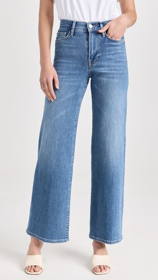 Le Slim Palazzo Jeans