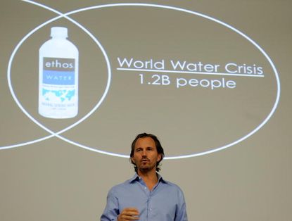 Ethos Water founder Peter Thom.