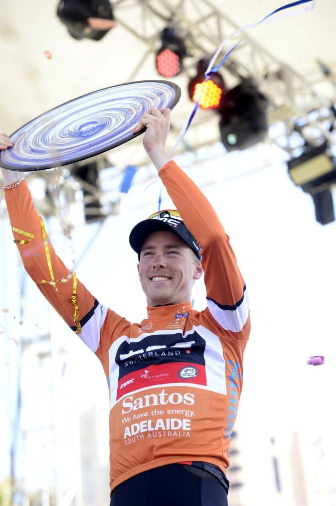The 2015 Tour Down Under champion Rohan Dennis (BMC)