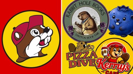 The Buc-ee's logo and Buc-ee's logo design spoofs from Ohio