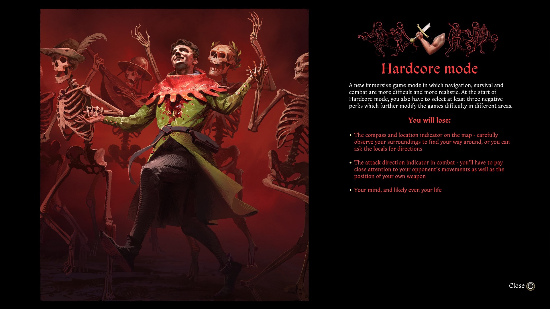 Kingdom Come Deliverance 2 hardcore mode