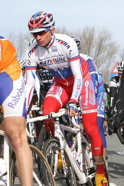 Russian Champion Serguei Ivanov (Katusha)