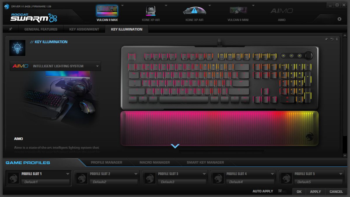 Roccat Vulcan II Max Swarm