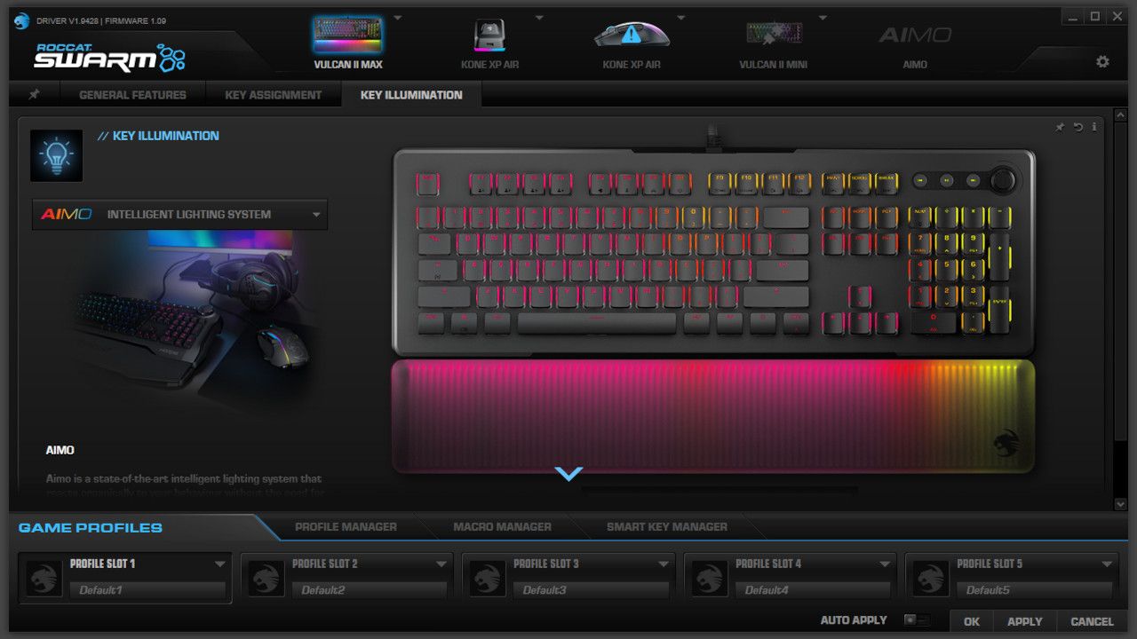 Roccat Vulcan II Max Swarm