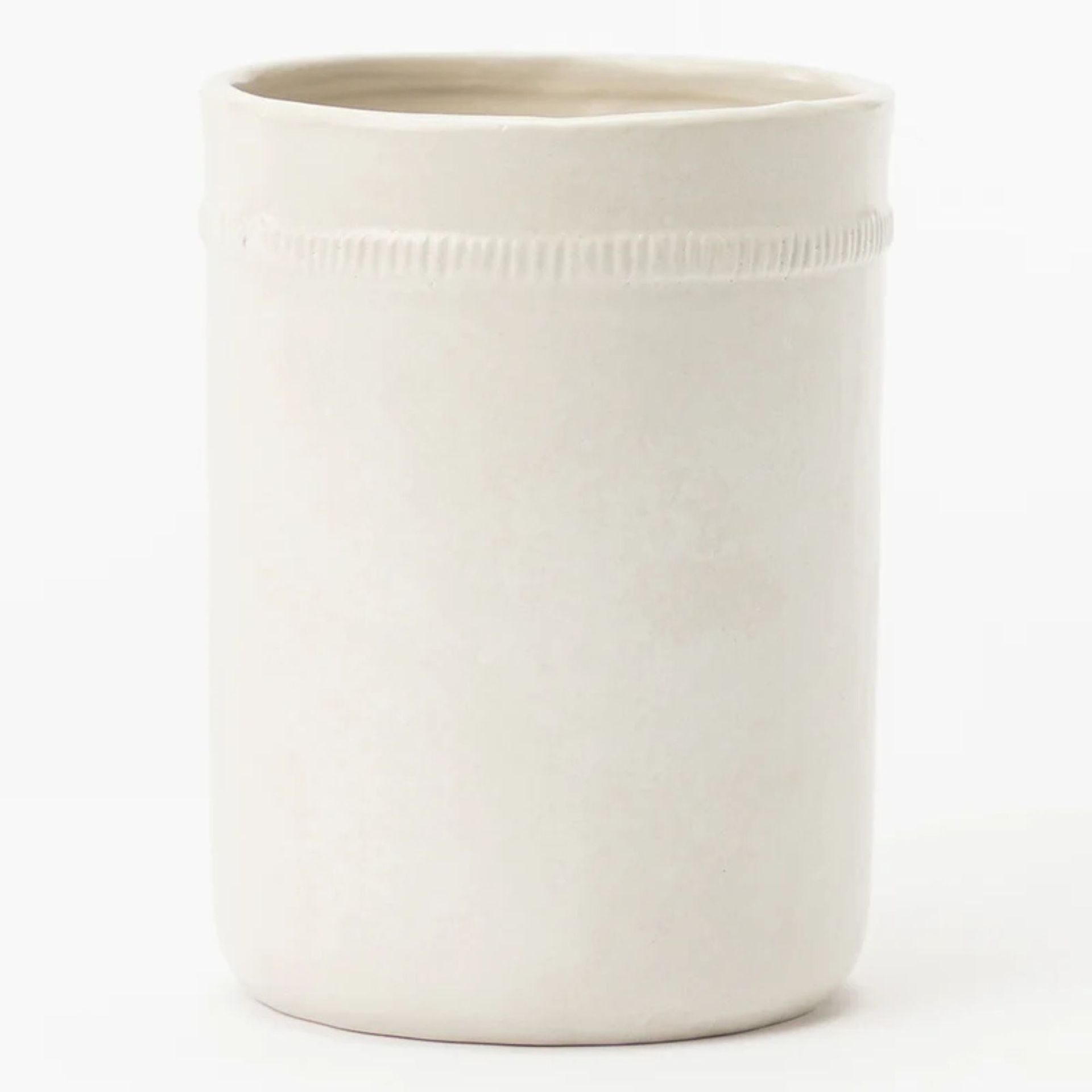 Dashed Ceramic Crock