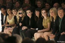 Burberry front row - Fashion News - Marie Claire