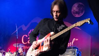 Chris Impellitteri performs at the 6th Annual Metal Hall Of Fame Charity Gala at The Canyon on January 26, 2023 in Agoura Hills, California