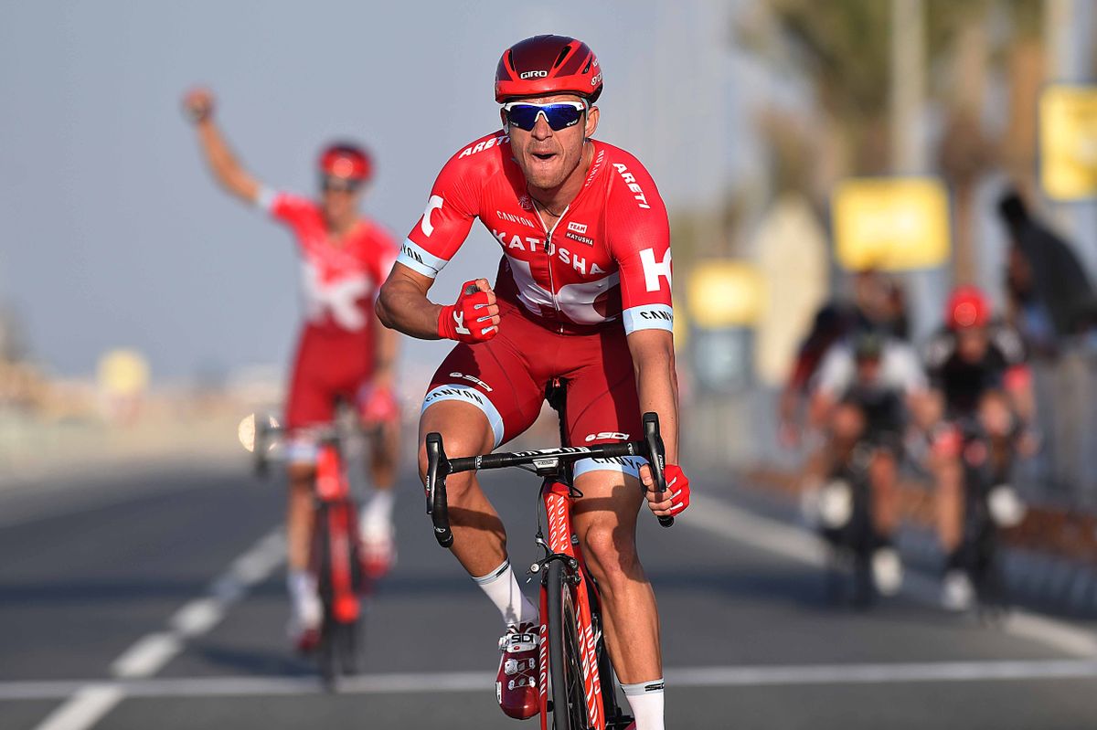 Alexander Kristoff (Katusha) wins stage 4 in Tour of Qatar
