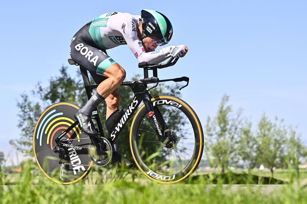 Baloise Belgium Tour 2021 - 91st Edition - 2nd stage Knokke Heist - Knokke Heist 11,2 km - 10/06/2021 - Ide Schelling (NED - Bora - Hansgrohe) - photo Gregory Van Gansen/PN/BettiniPhoto&Acirc;&copy;2021