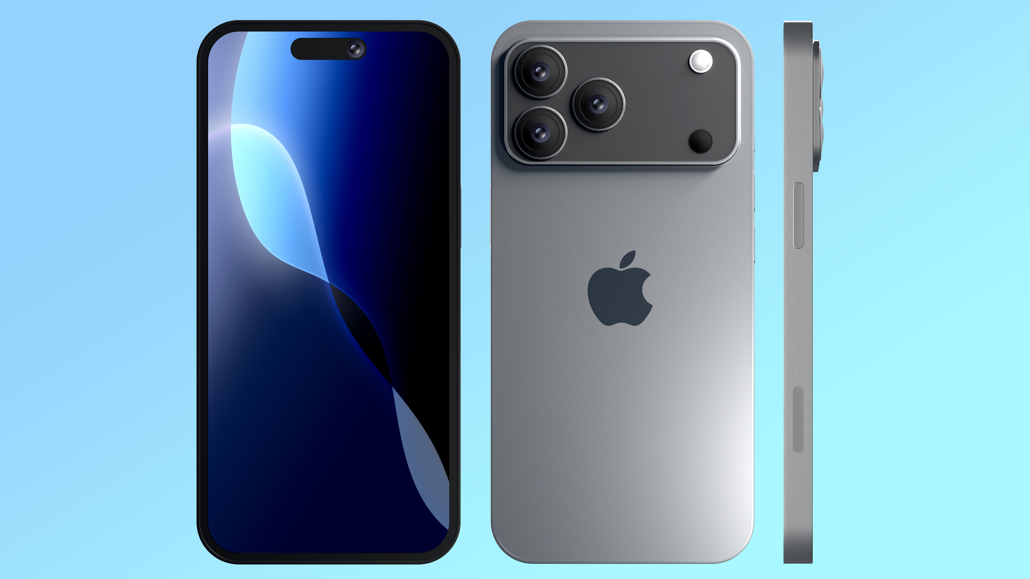 iPhone 17 Pro Max render