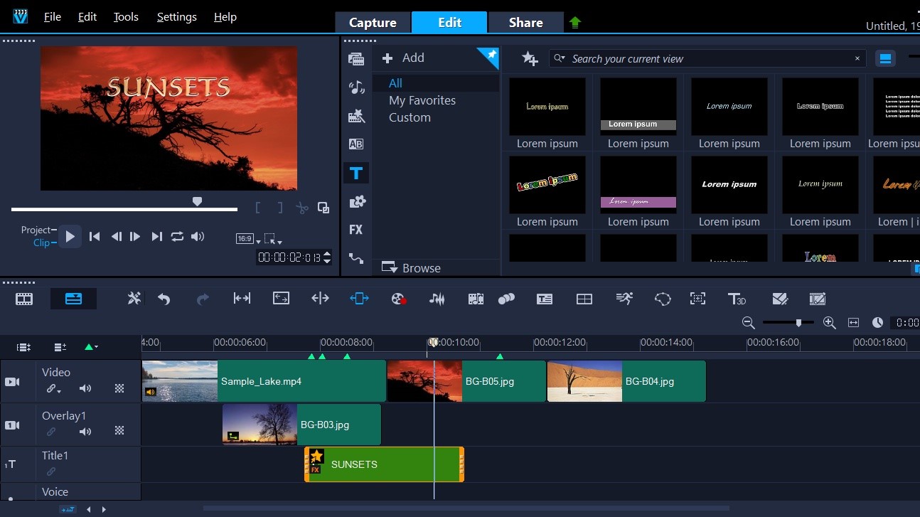 corel video editor 2020