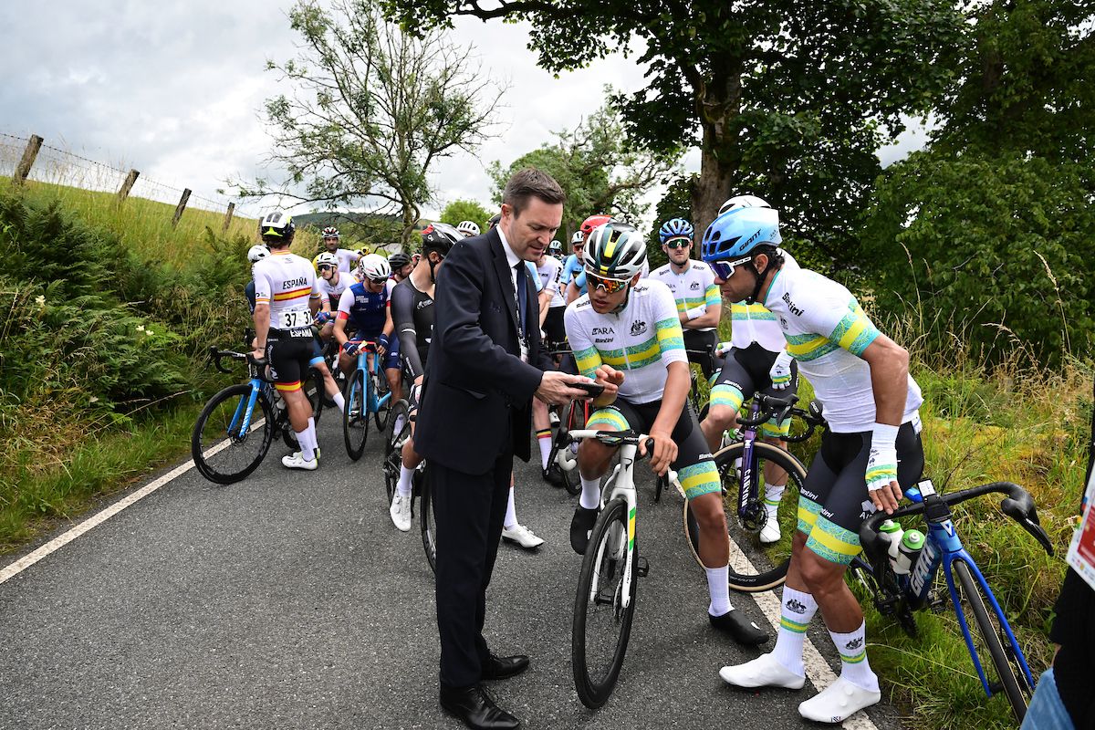 Protests stop racing at the 2023 UCI World Championships