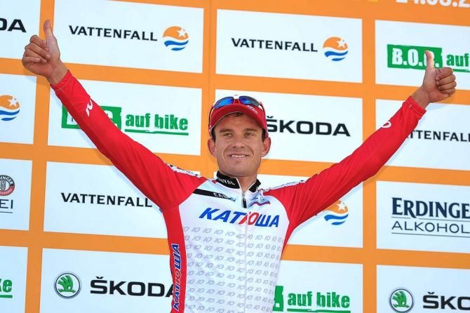 Two big thumbs up for Alexander Kristoff (Katusha)
