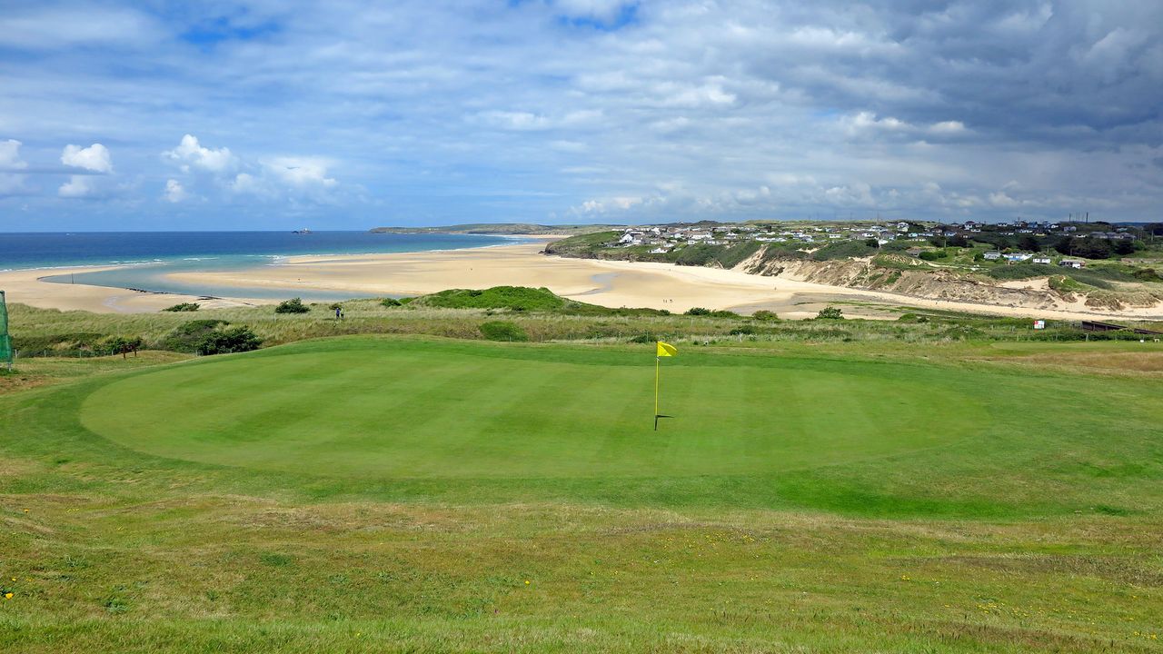 West Cornwall Golf Club - beach view