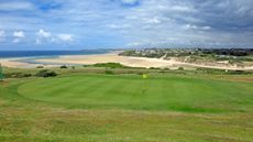 West Cornwall Golf Club - beach view