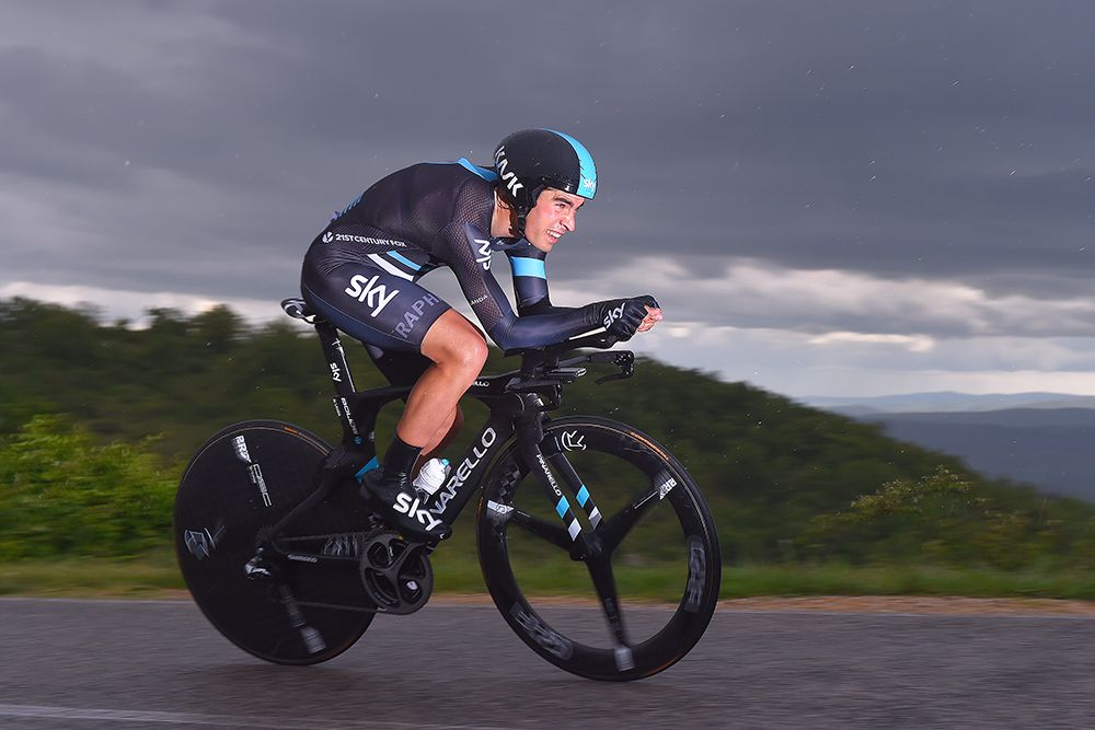 Mikel Landa (Team Sky) limited his losses very well