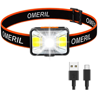 OMERIL LED head torch|&nbsp;was £25.99, now £7.65 at Amazon (save £18)