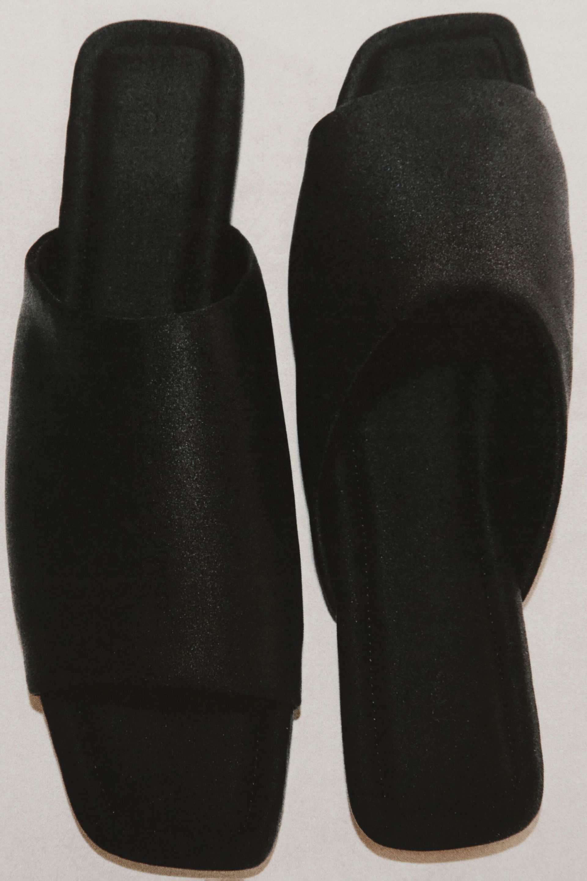 Scuba Square-Toe Mules