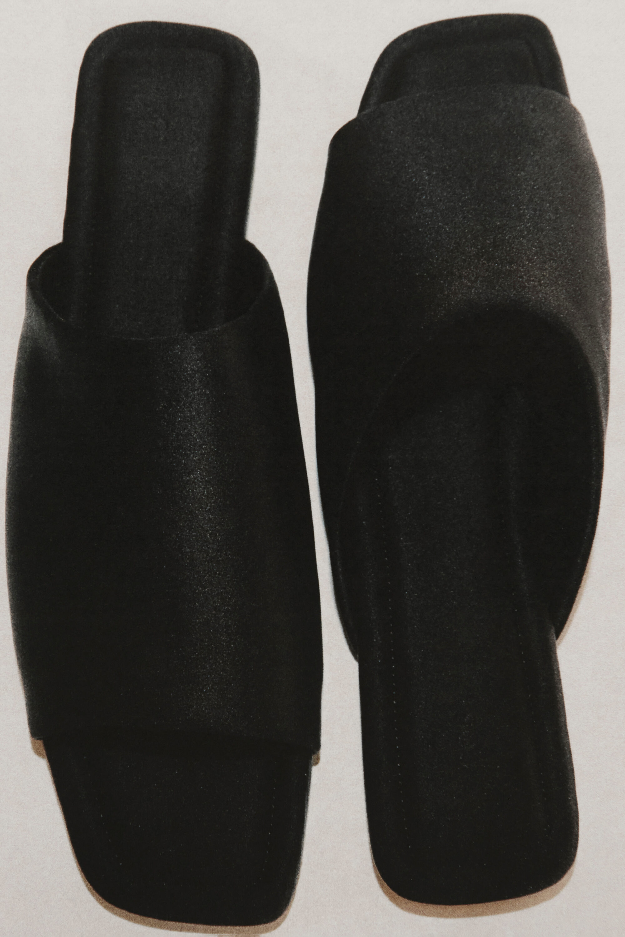 Scuba Square-Toe Mules