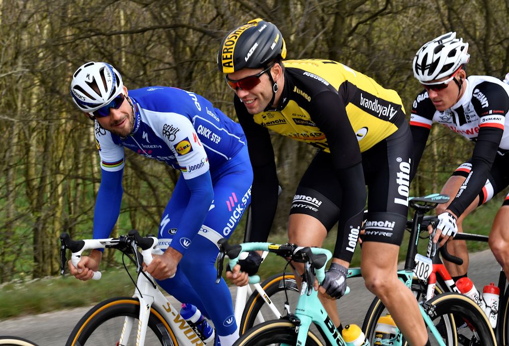 Tom Boonen and Maarten Wynants