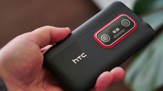 HTC EVO 3D in-hand