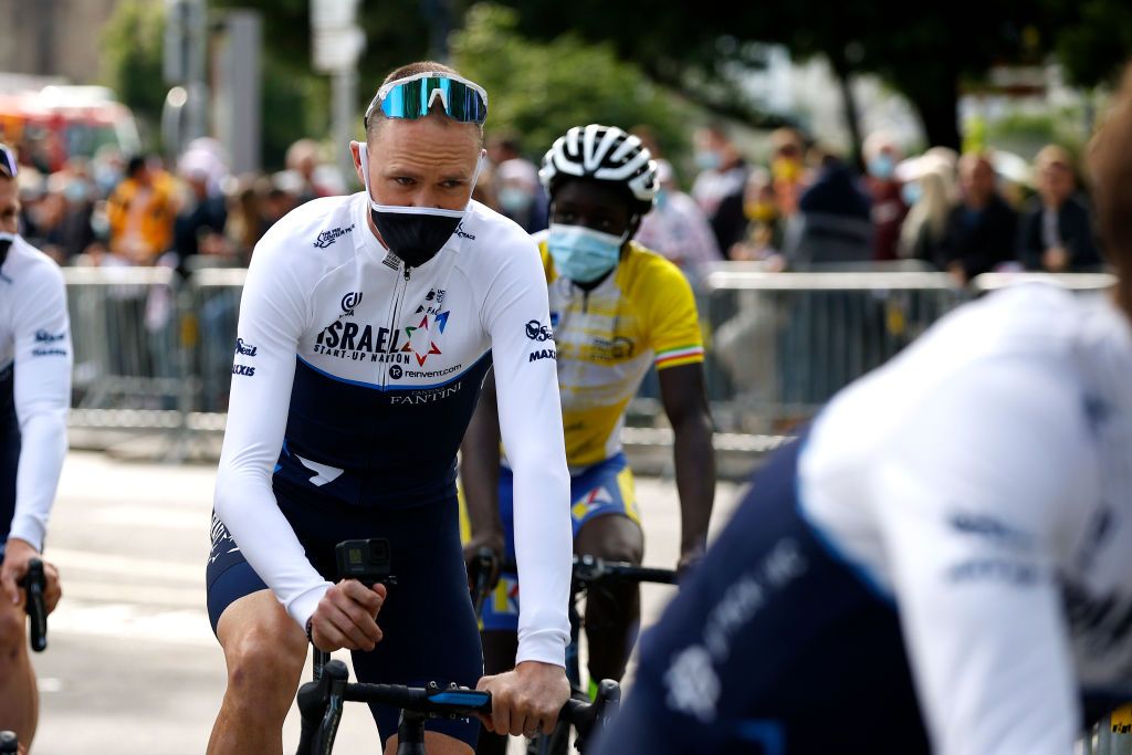 BREST FRANCE JUNE 24 Chris Froome of The United Kingdom and Team Israel StartUp Nation during the 108th Tour de France 2021 Team Presentation LeTour TDF2021 on June 24 2021 in Brest France Photo by Chris GraythenGetty Images