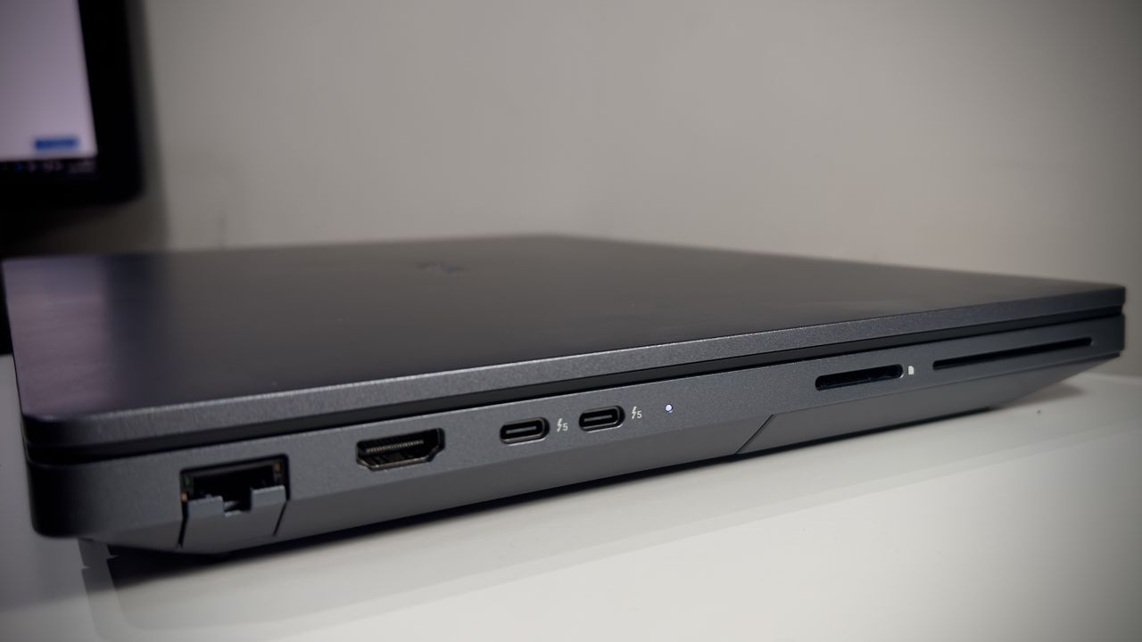 The Dell Pro Max 16 Plus on a desk