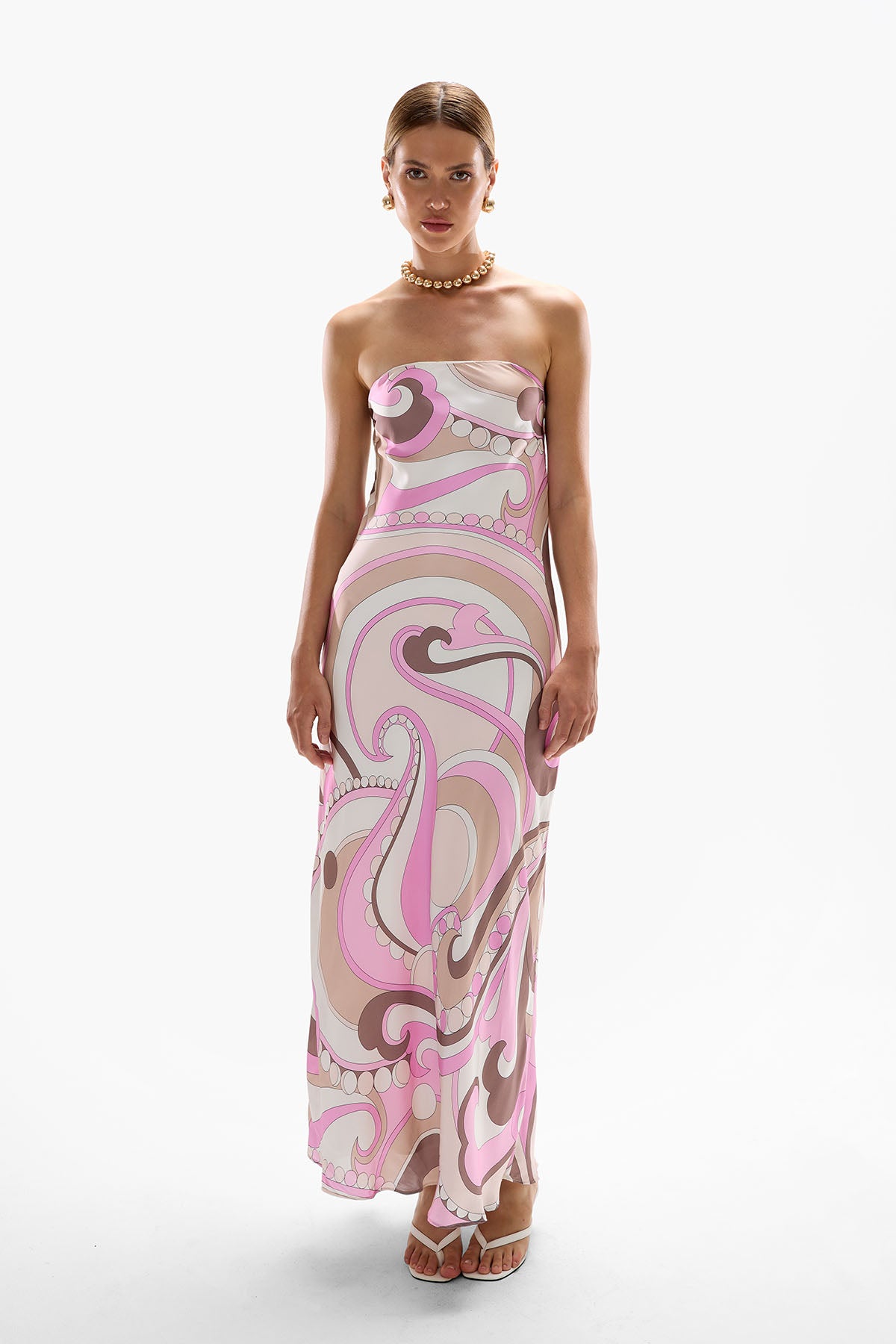 Duchess' Maxi Dress - Antibes - Xxs