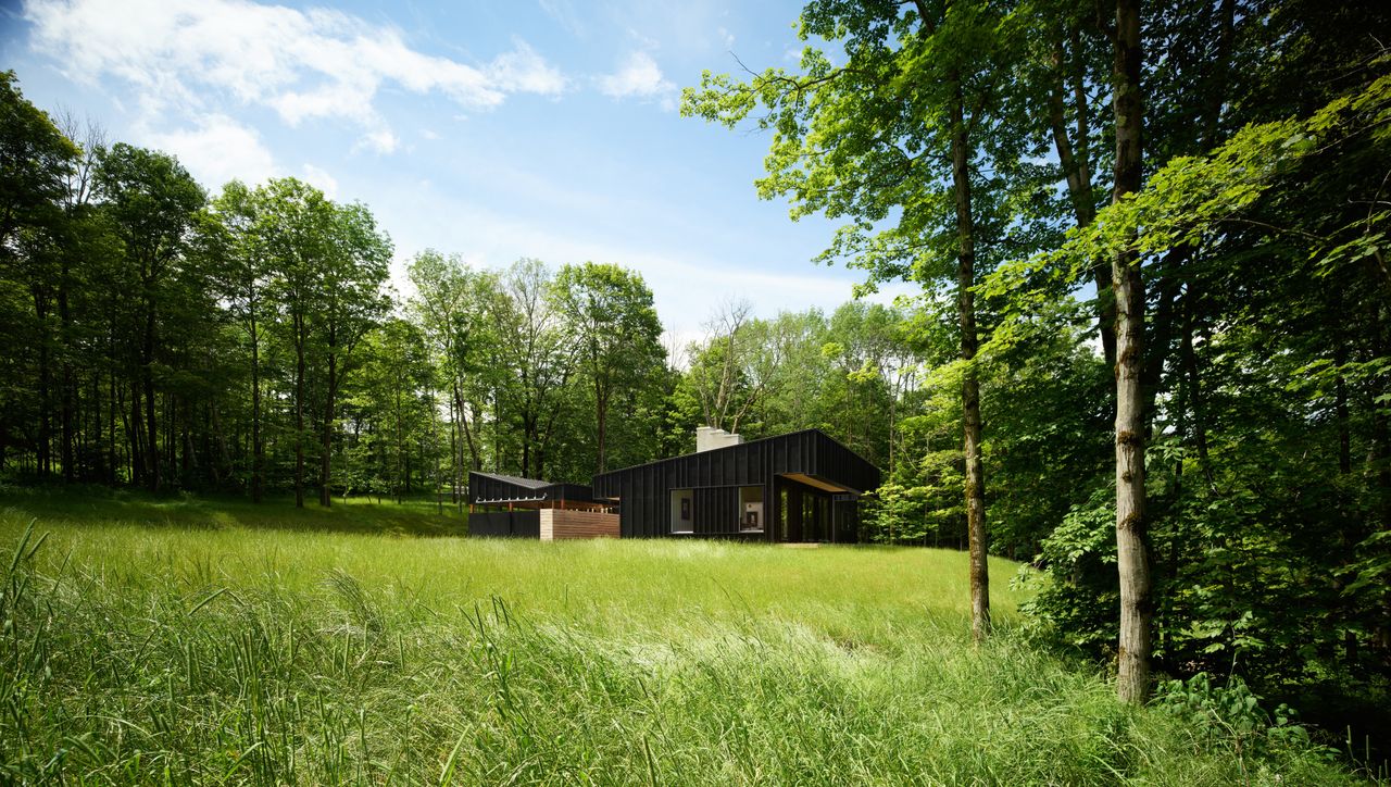 new Columbia County house: House of Courtyards by Alepreda Architecture