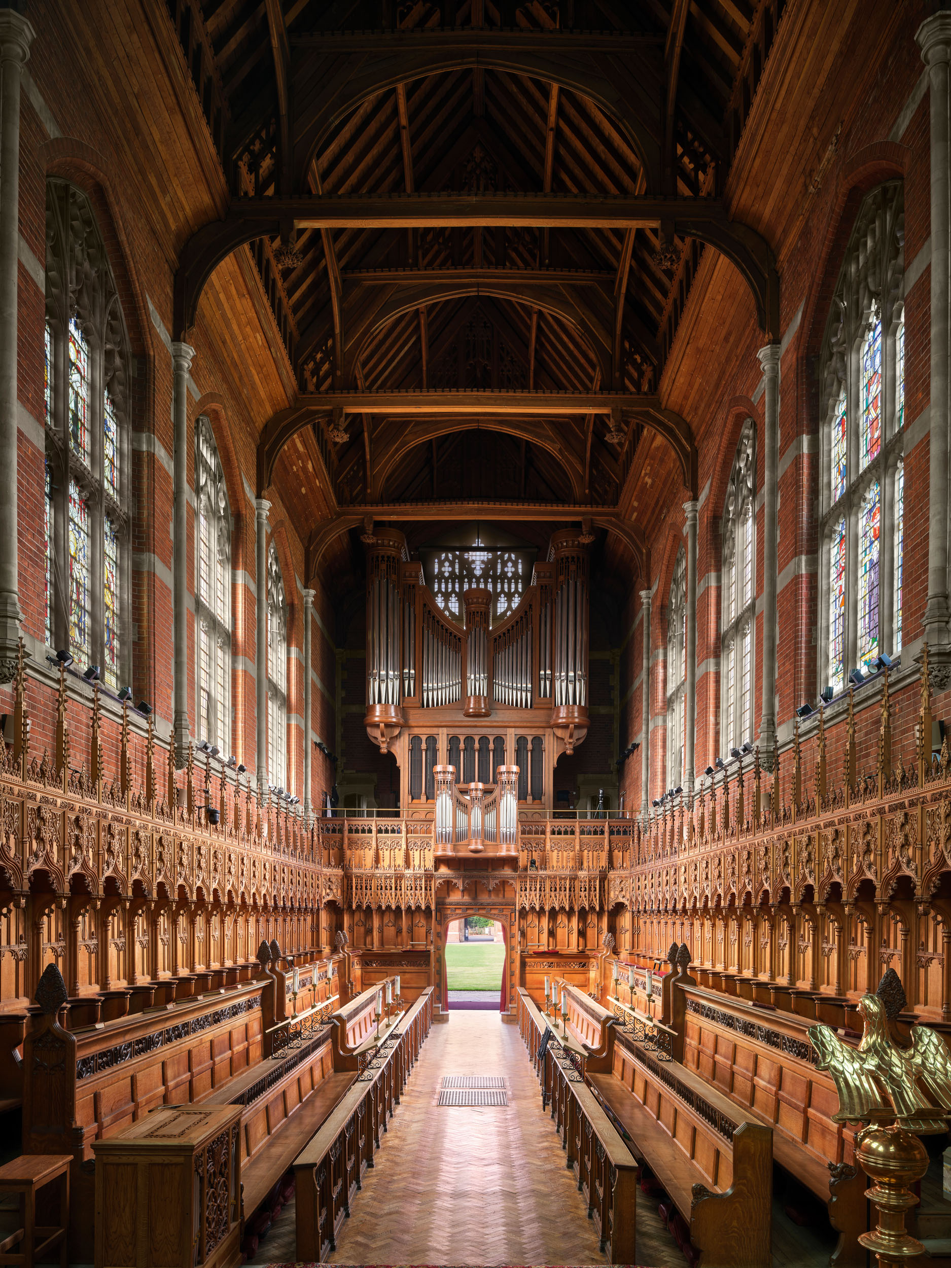 Selwyn College, Cambridge, photographed by Will Pryce.