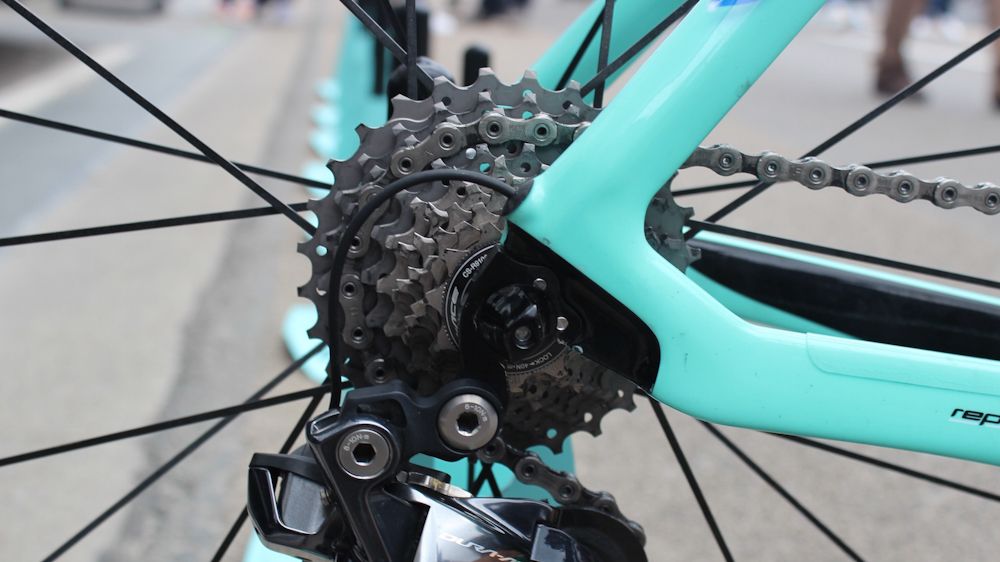 Groenewegen opted for an 11-28T Shimano Dura-Ace cassette
