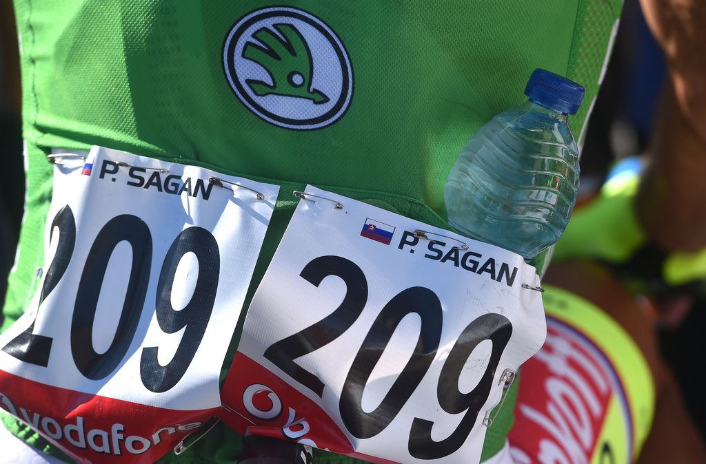 Peter Sagan in green, normality has been restored