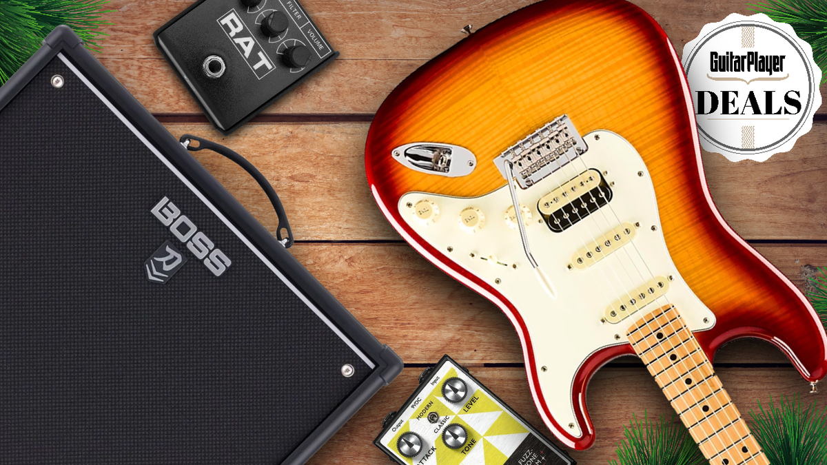 The Black Friday deals are rolling in and Musician&#039;s Friend are slashing up to 50% off big-name guitar brands