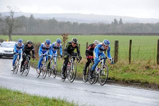 Scratch group early on, Clayton Velo Classic Handicap 2011