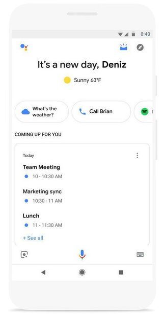 Google Assistant Coming Up