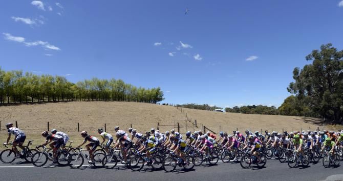 The peloton get the season underway on the first stage of the Tour Down Under