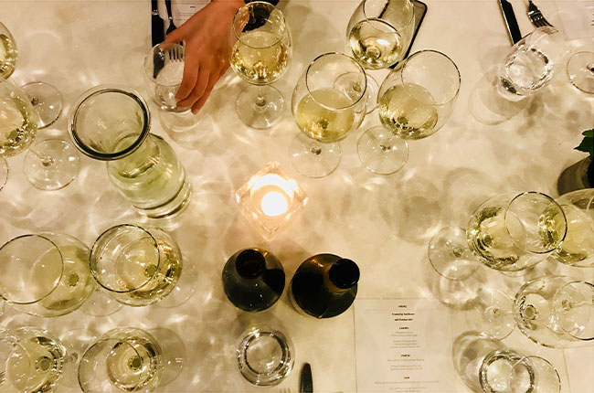 Scallops with Vouvray