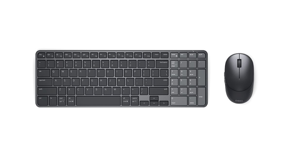 This Dell keyboard and mouse combo charges in seconds