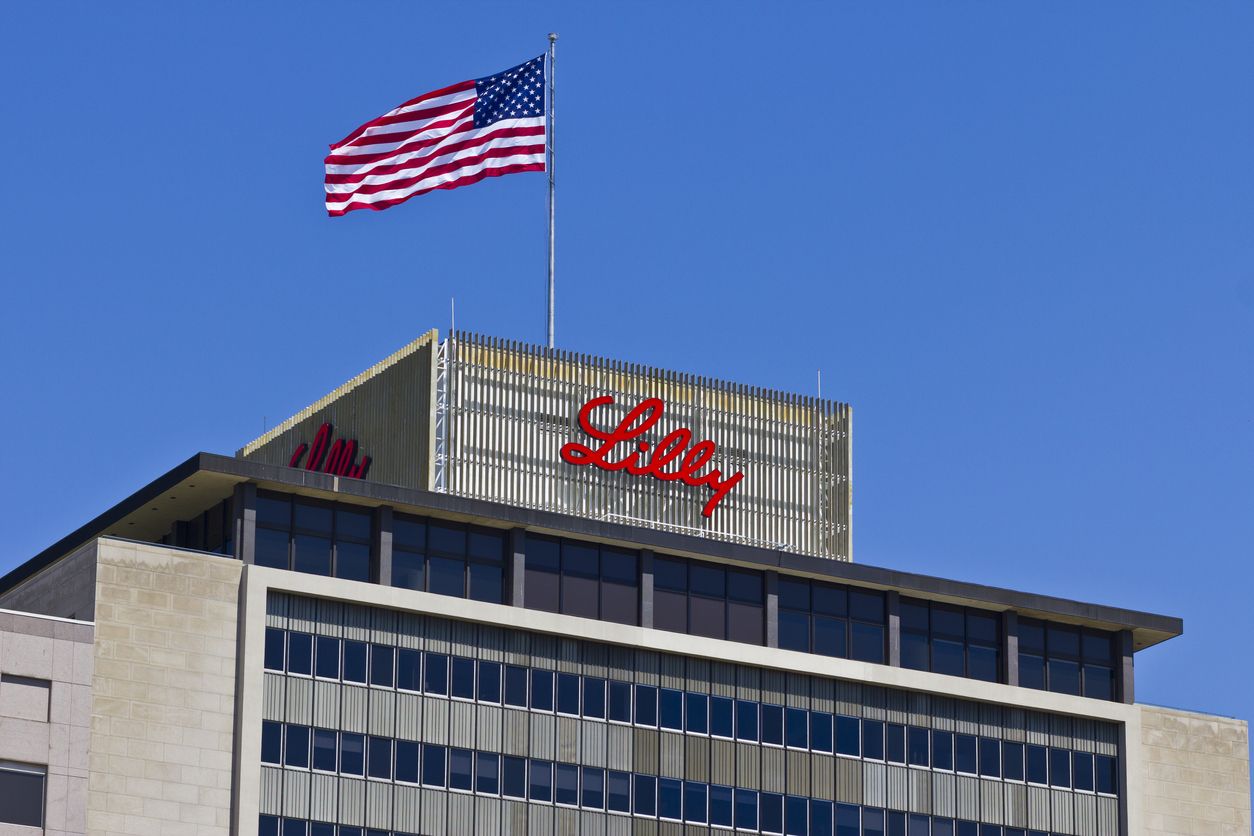 Eli Lilly headquarters.