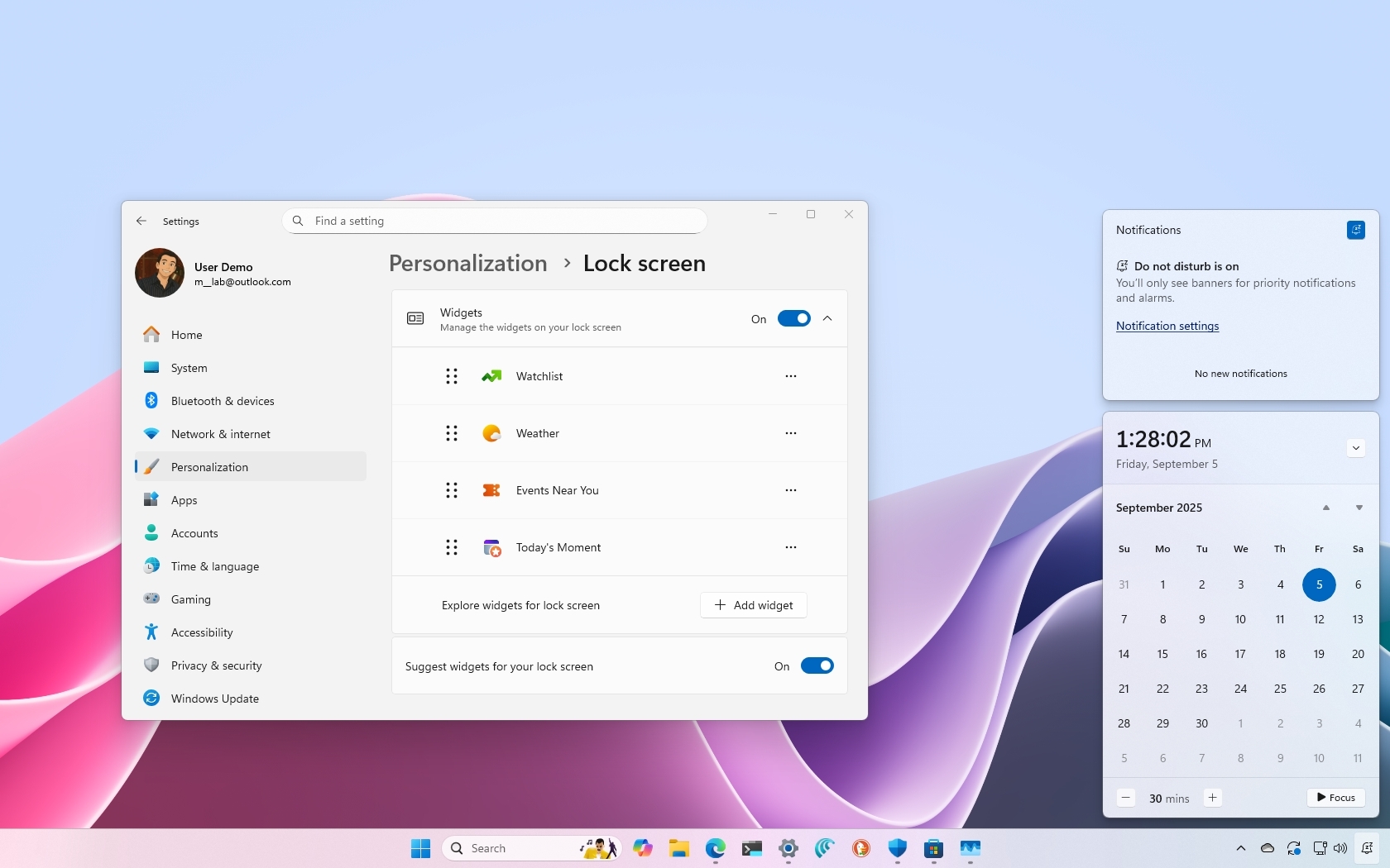 Windows 11 September changes