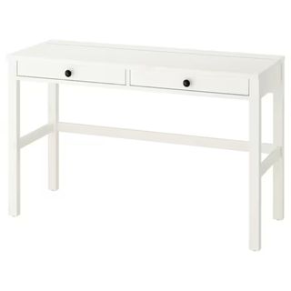IKEA Hemnes Desk against a white background.