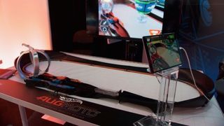 The Augmoto beta on the NYC Toy Fair show floor