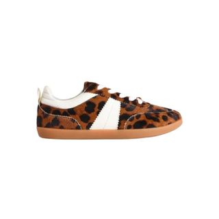 Boden leopard print trainers